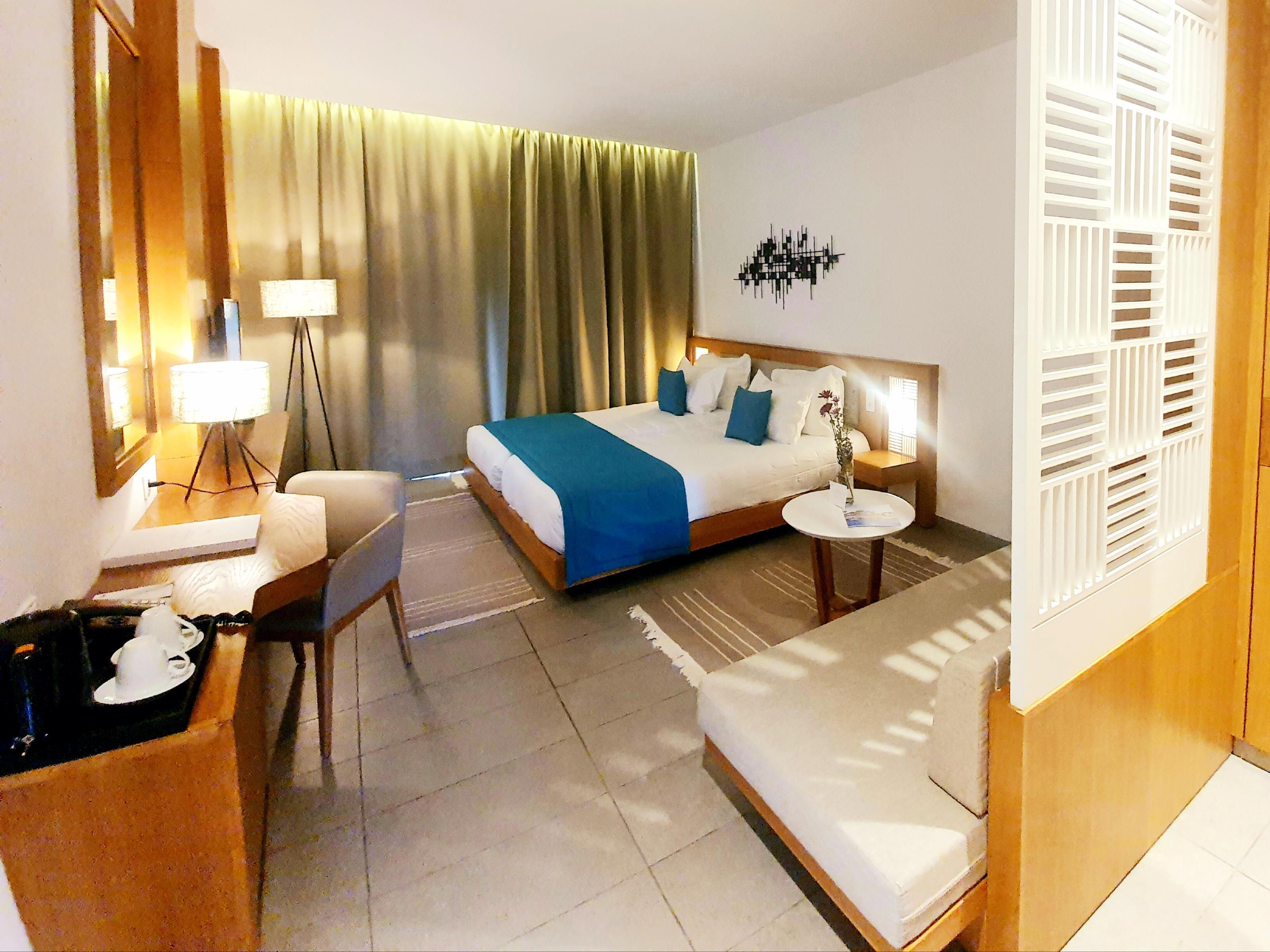 האממט Les Orangers Garden Villas And Bungalows Ultra All Inclusive מראה חיצוני תמונה A room at the hotel